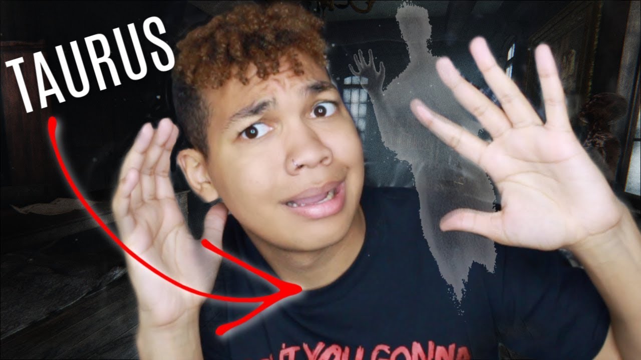 Zodiac Signs at a Haunted House