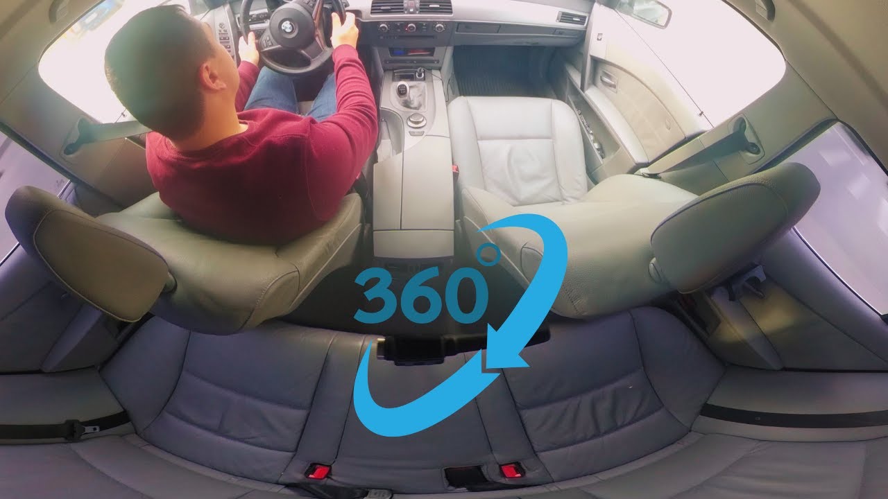 Видео 360° внутри BMW E60 8K 30 кадров в секунду