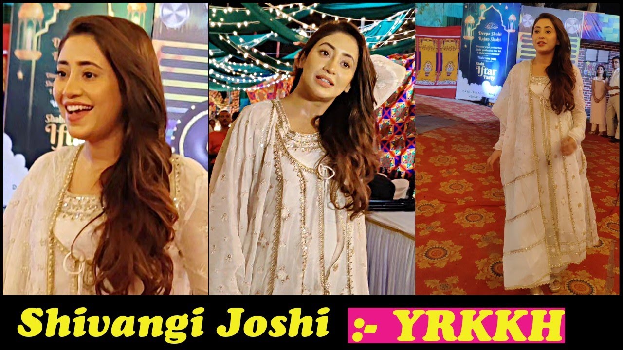 Shivangi Joshi Exclusive Entry On Yeh Rishta Kya Kehlata Hai Set for Shahi Iftar Party | Naira Yrkkh