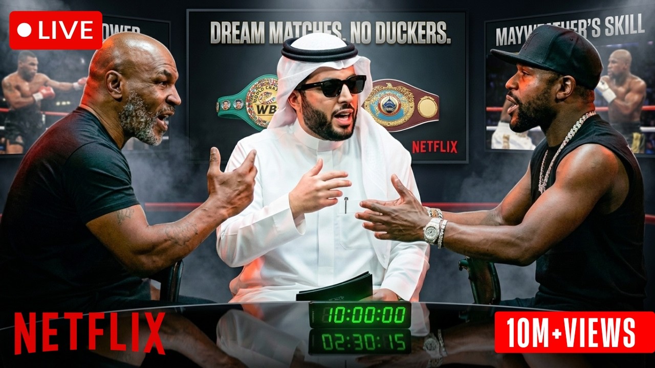 Mike Tyson vs Floyd Mayweather - Explosive FACE-TO-FACE Showdown!