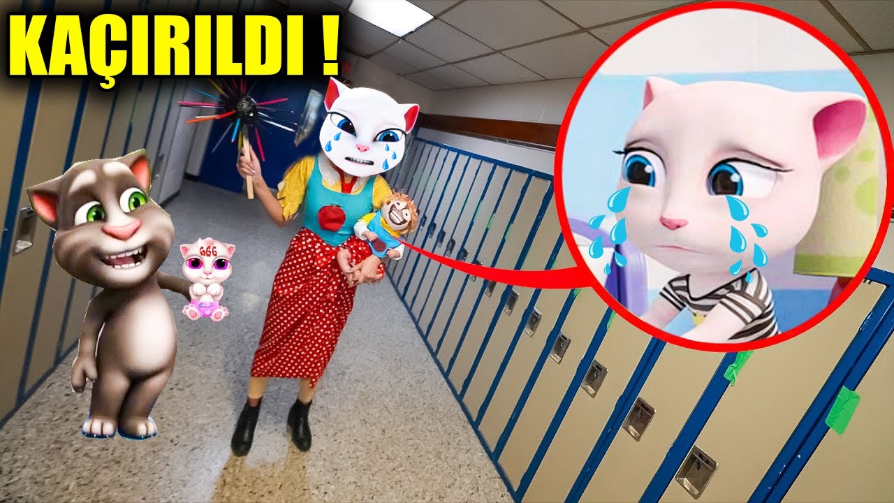 MY TALKİNG ANGELA BEBEĞİ KAÇIRILDI !! TALKİNG TOM MU KAÇIRDI ? (Gerçek Hayatta Angela)