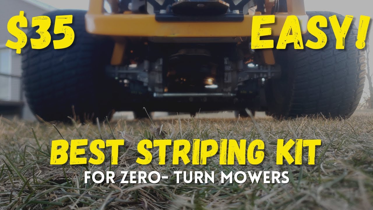 Best Homemade Striping Kit For Zero Turn Mowers: Cub Cadet Ultima