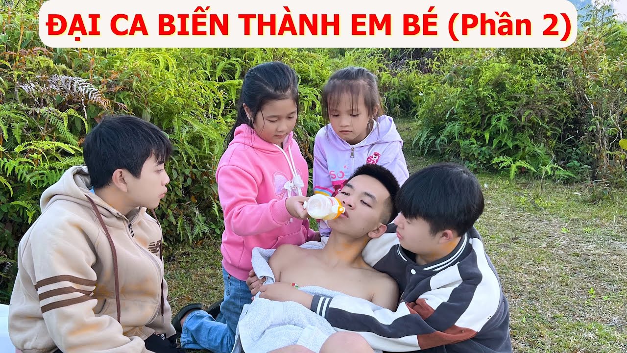 DTVN Vlog : (Tập 209 )Bài học nhớ đời cho kẻ giám bắt nạt trẻ trâu(  ĐẠI CA BIẾN THÀNH EM BÉ )
