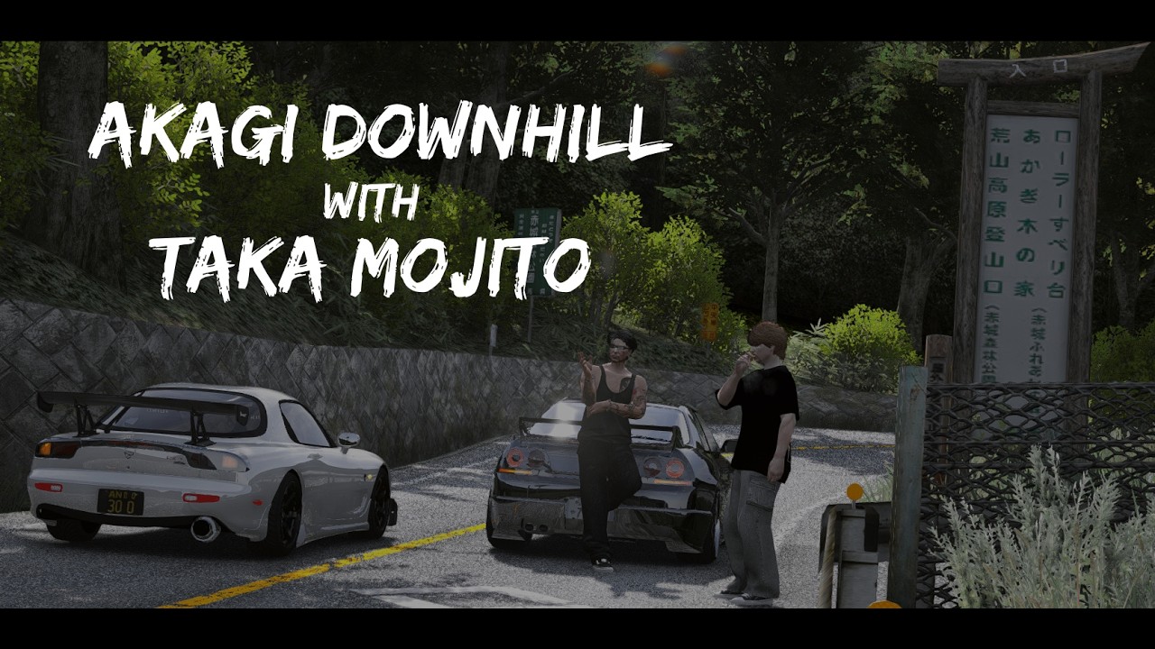 [FiveM] Akagi Downhill with Taka - ขับชิลล์ฟังเพลงชิลล์ๆ