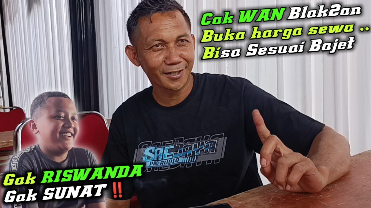 Ternyata SEWA RISWANDA Mode HAJATAN Bisa Menyesuaikan BaJet Asalkan .?🔥 Bisa Request Segala Model 