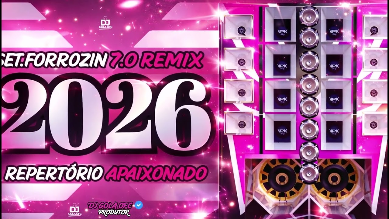 SET FORROZINHO APAIXONADO 2026 - REPERTÓRIO NOVO EM ALTA QUALIDADE PRA PAREDÃO •PROD DJ GOLA OFC•