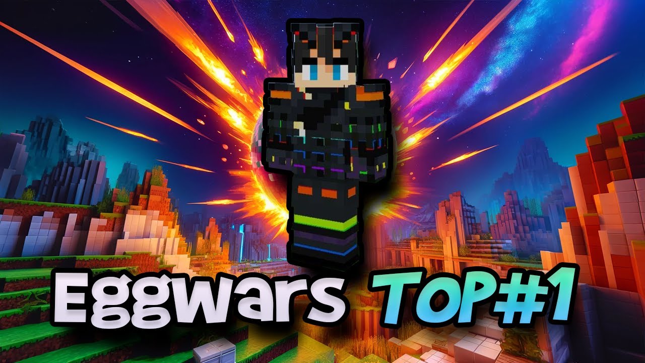 Crazy Fireball Eggwars Duos with the Eggwars Number 1 | Cubecraft Minecraft Bedrock
