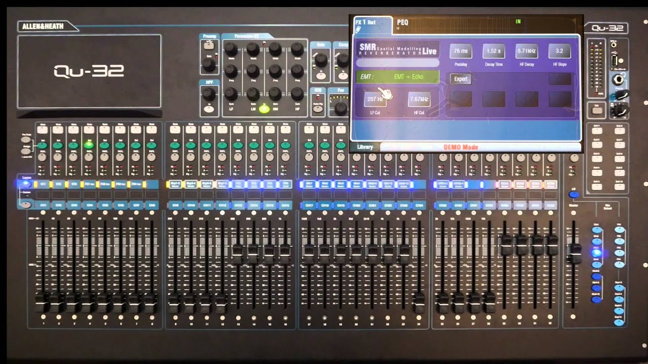 Allen & Heath Qu-32 - Demo Mode Firmware 1.51