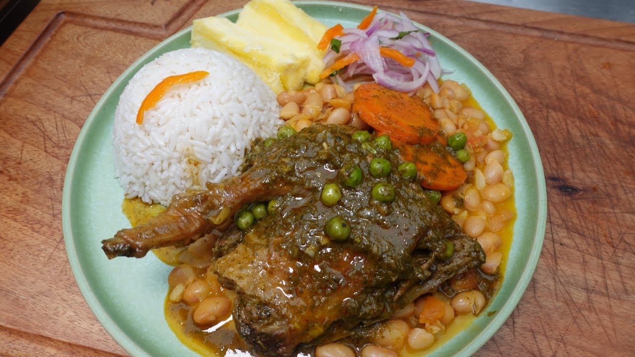 SECO DE PATO CON FREJOLES
