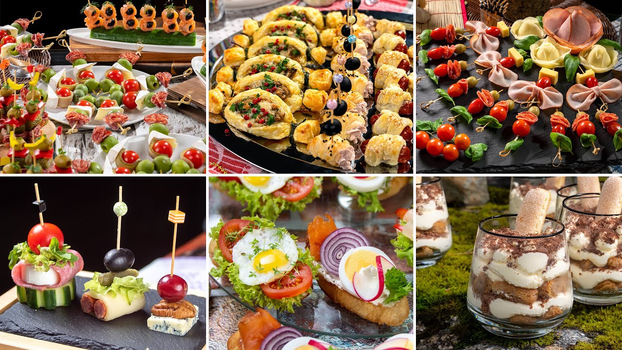 Easy Holiday Appetizer Recipes for you! Party appetizer ideas finger food and horderves for parties