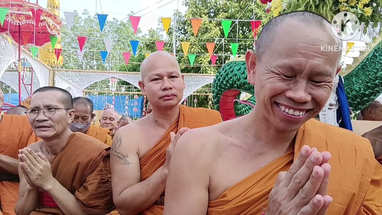 บรรยากาศในงานผูกพัทธสีมาวัดศรีสว่างอารมณ์