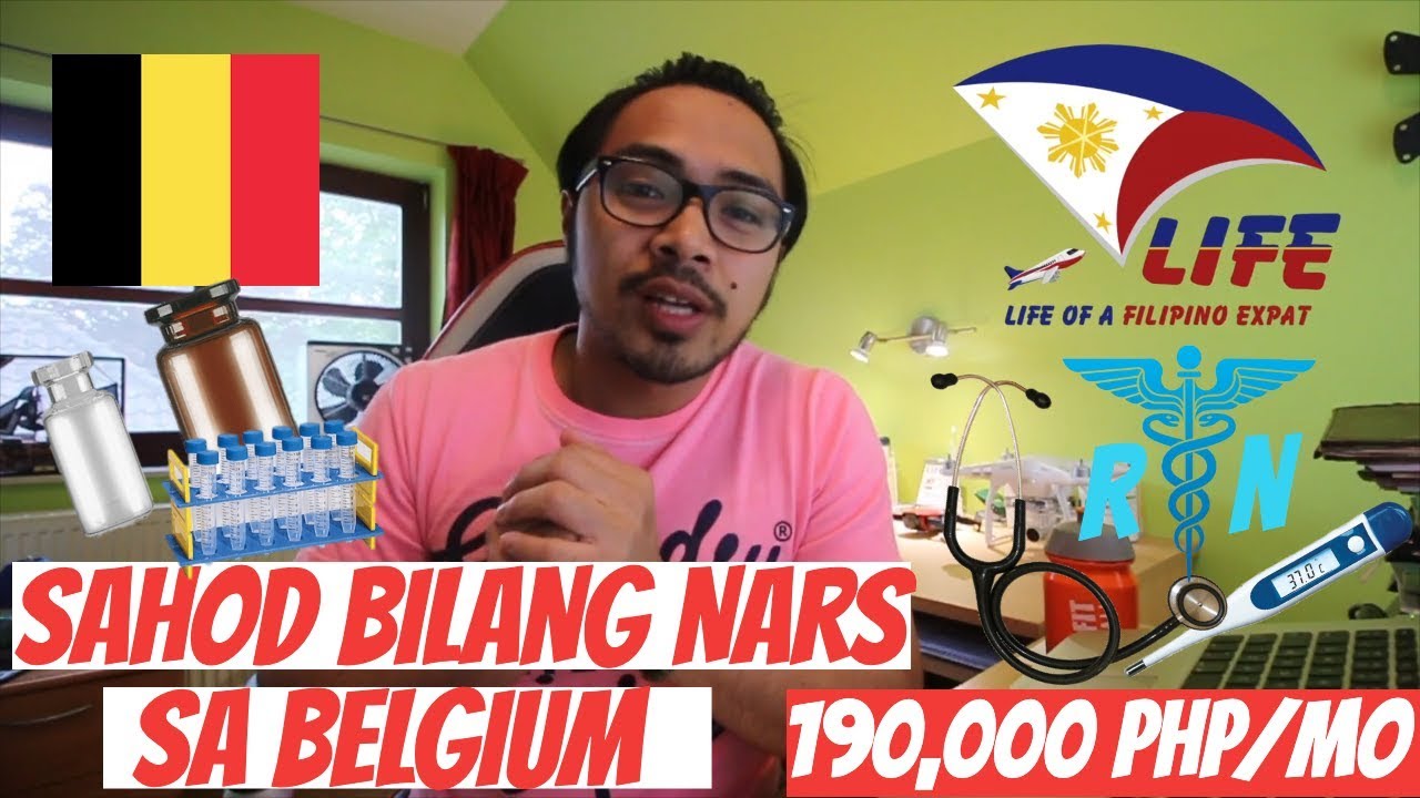 FILIPINO (GERIATRIC) NURSE SALARY IN BELGIUM (MAGKANO AT ANO ANG MGA BENEFITS)