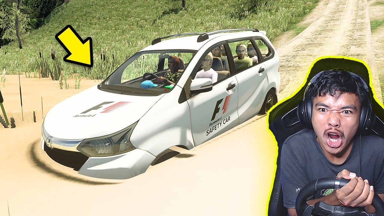 NEKAT!! Detik-Detik Mobil Avanza Tenggel4m - ets2
