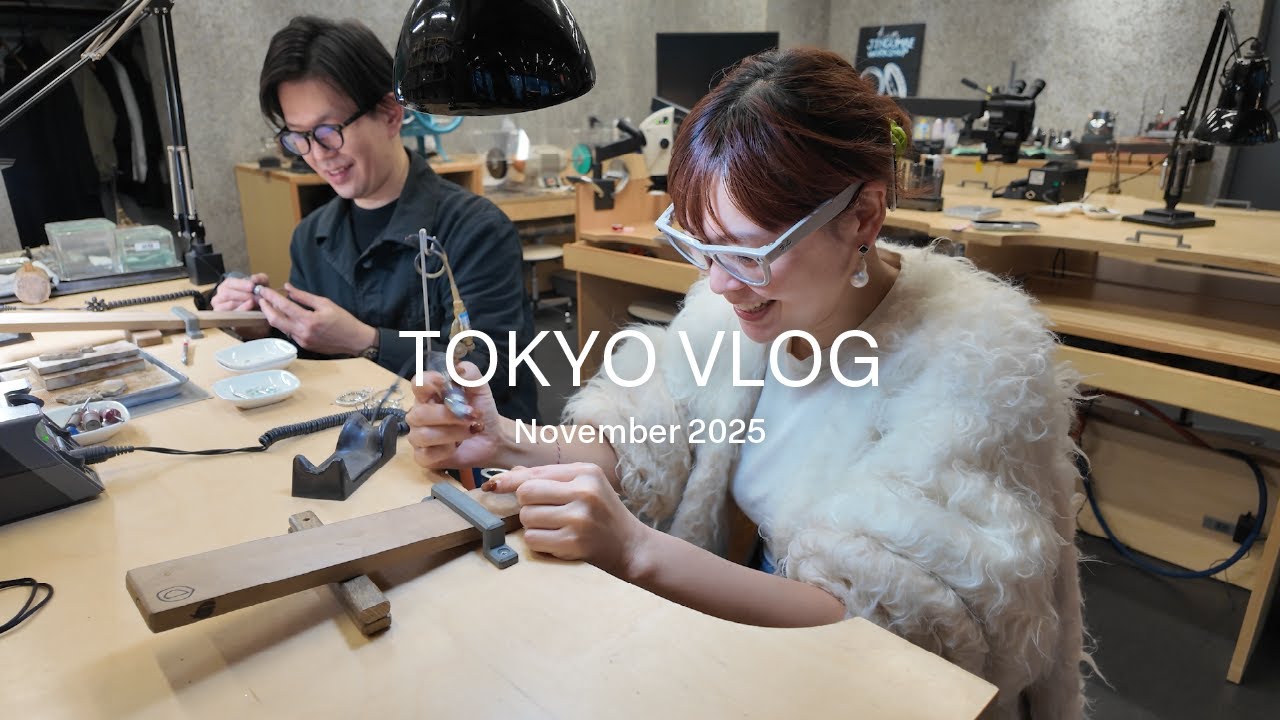ジュエリーワークショップと展示会にお誕生日会