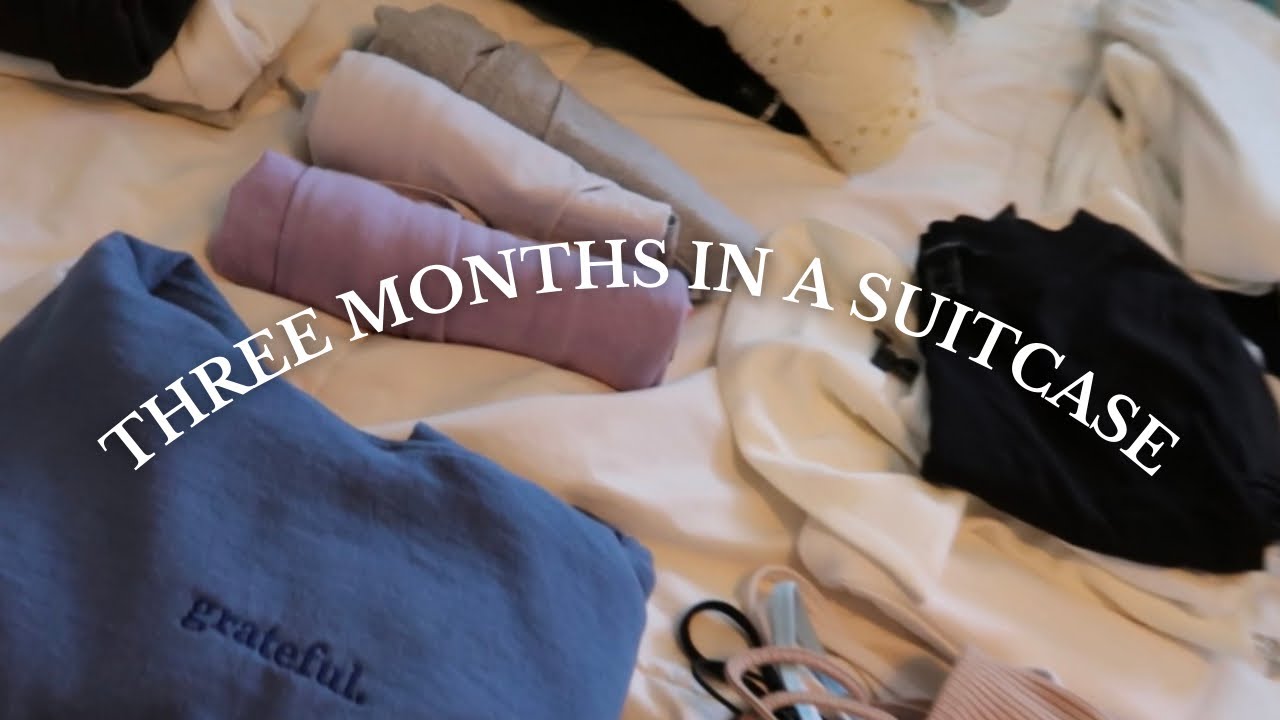 PACK WITH ME FOR A SEMESTER IN ITALY | study abroad packing