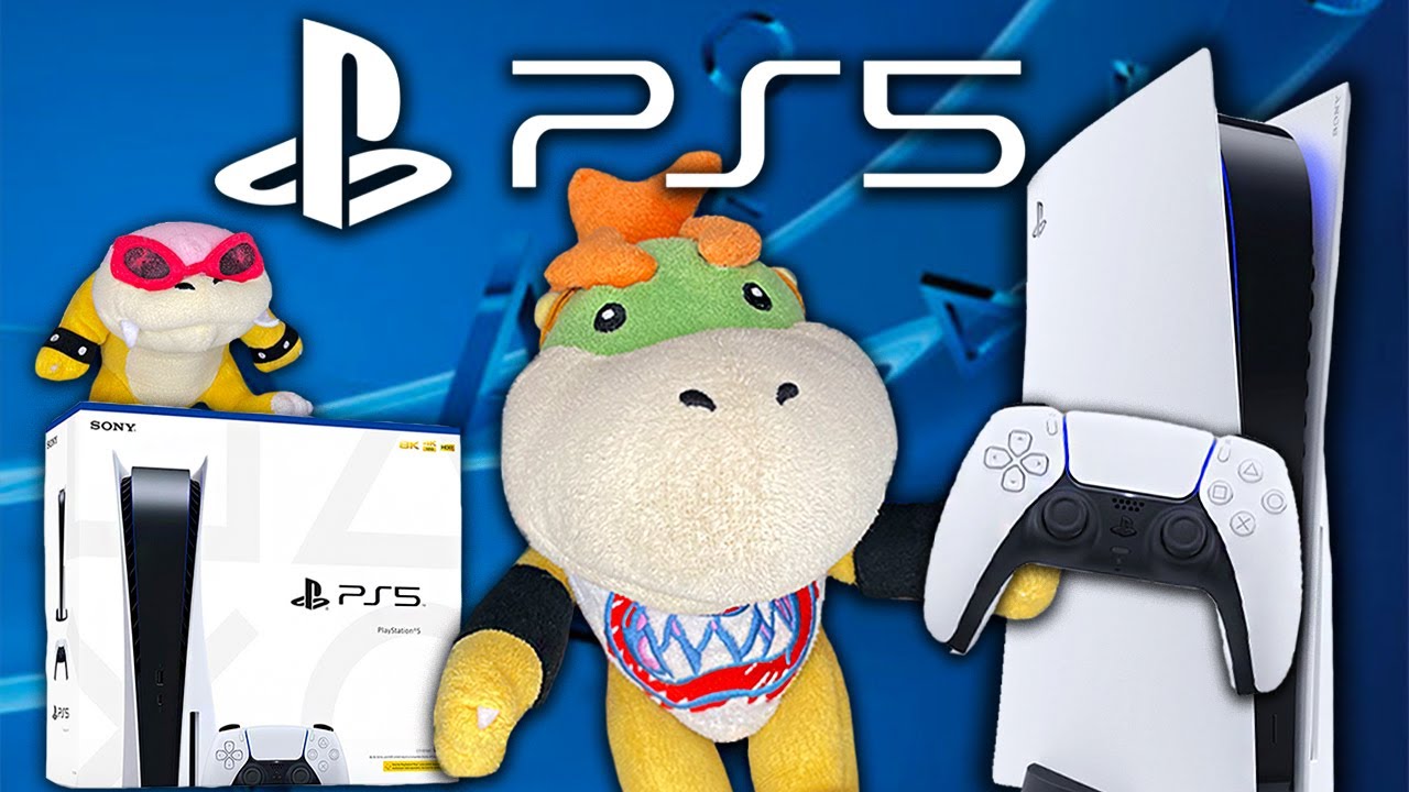 Bowser Junior's PS5! - Super Mario Richie