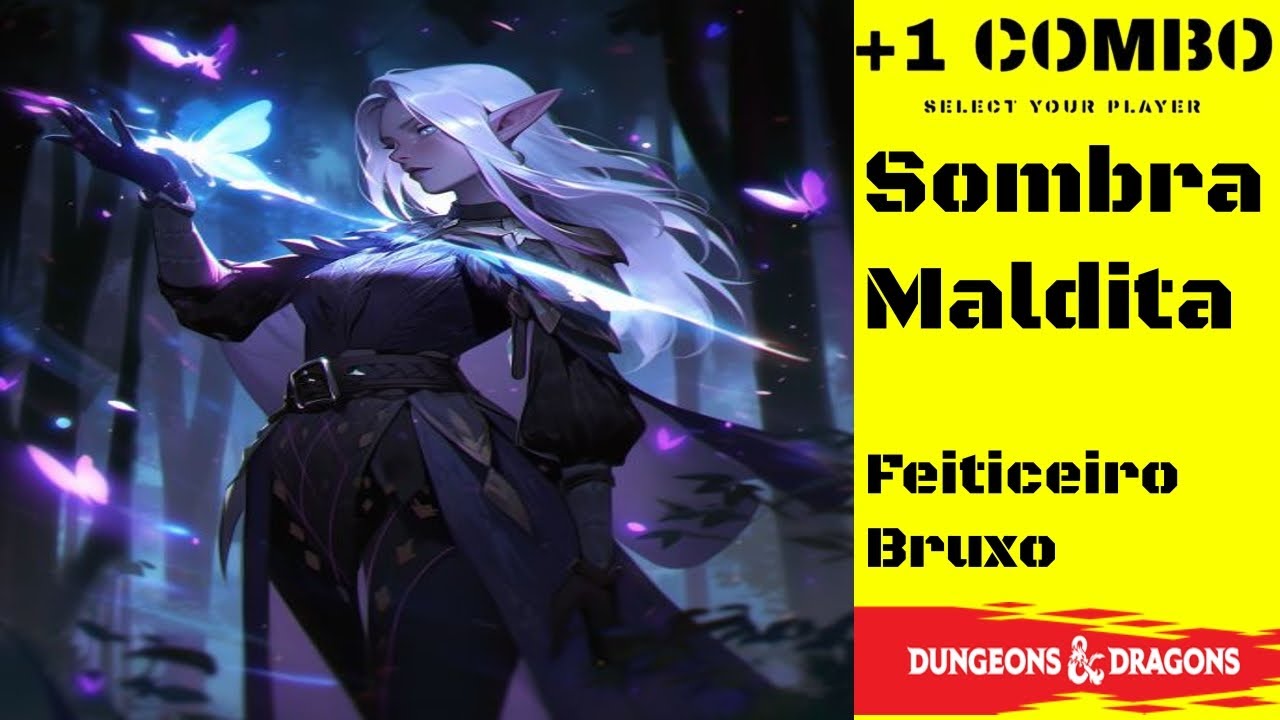 Feiticeiro/ Bruxo - Sombra Maldita para Dungeons and Dragons 5e