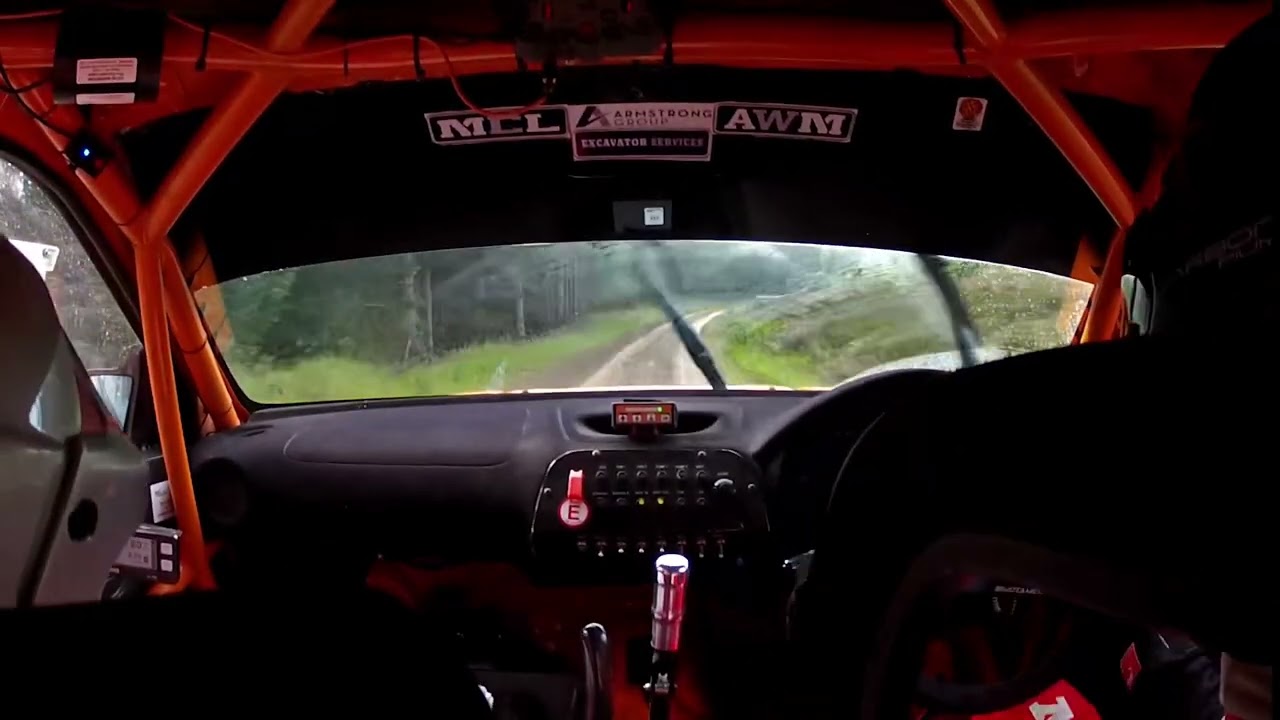 Grampian Rally 2023 SS6 Lairds Ley / Jock Armstrong & Hannah McKillop