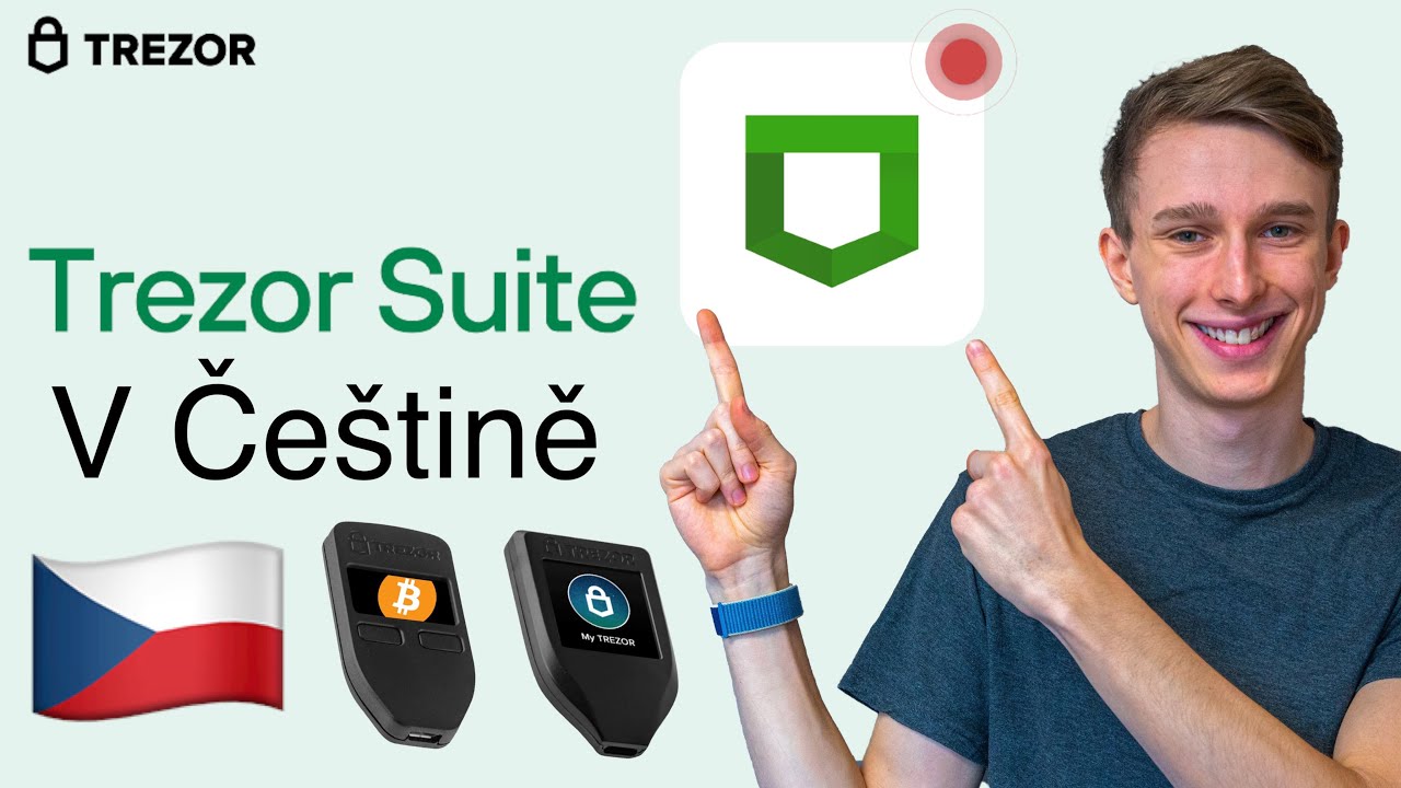 Trezor Suite Konečně V Če&scaron;tině 🇨🇿 N&aacute;vod jak Použ&iacute;vat Trezor V CZ - HW BTC peněženka // KRYPTO Mates