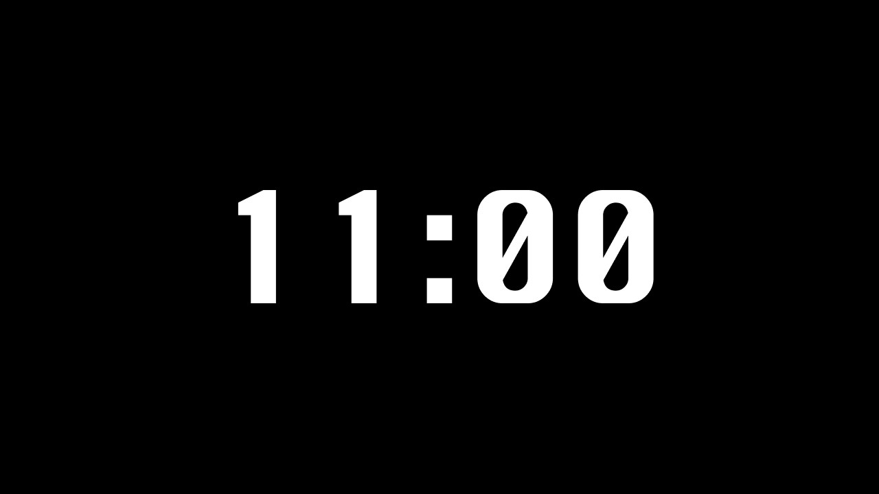 11 Minute Workout Countdown Timer