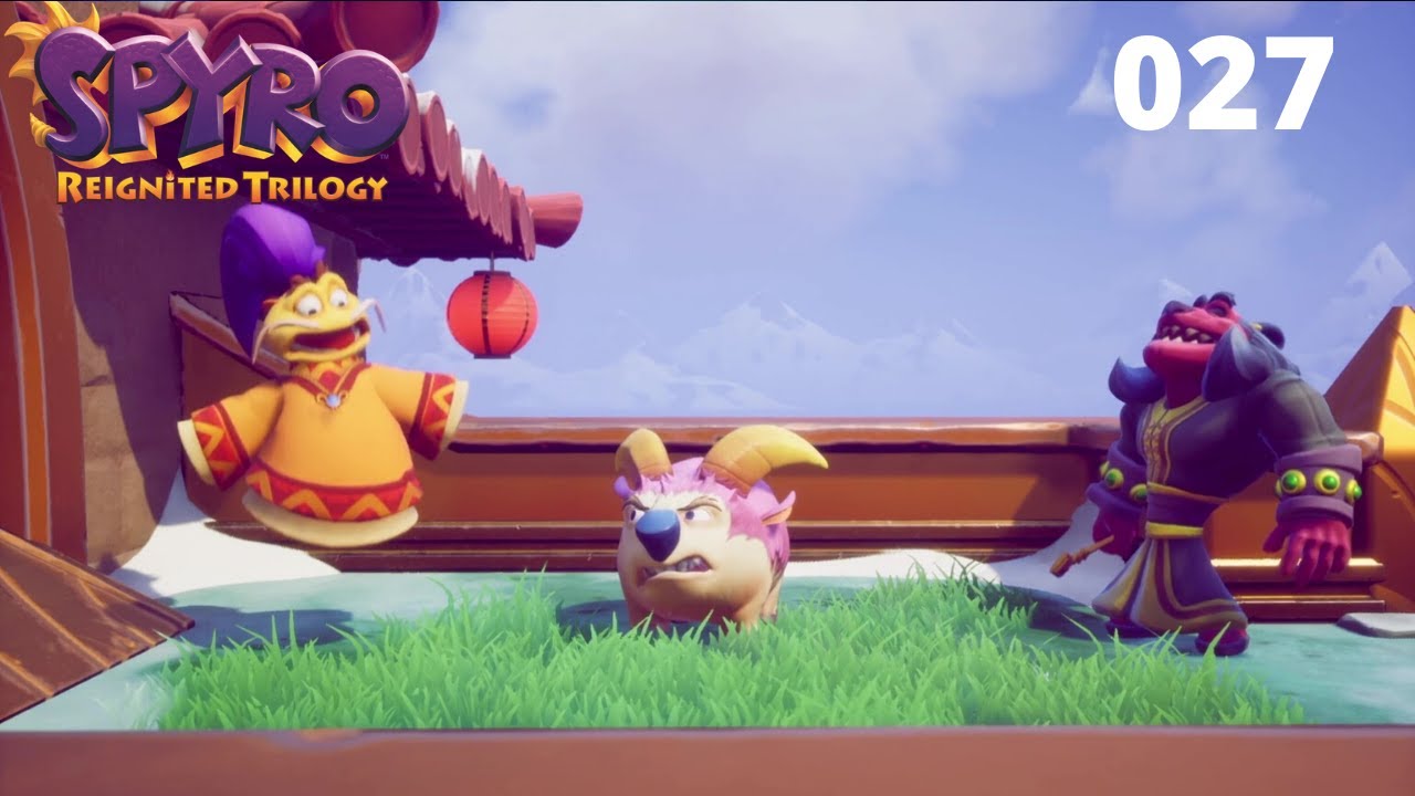 Spyro Ripto's Rage Walkthrough Deutsch Part #27, Wolkentempel 100% mit Trophäe