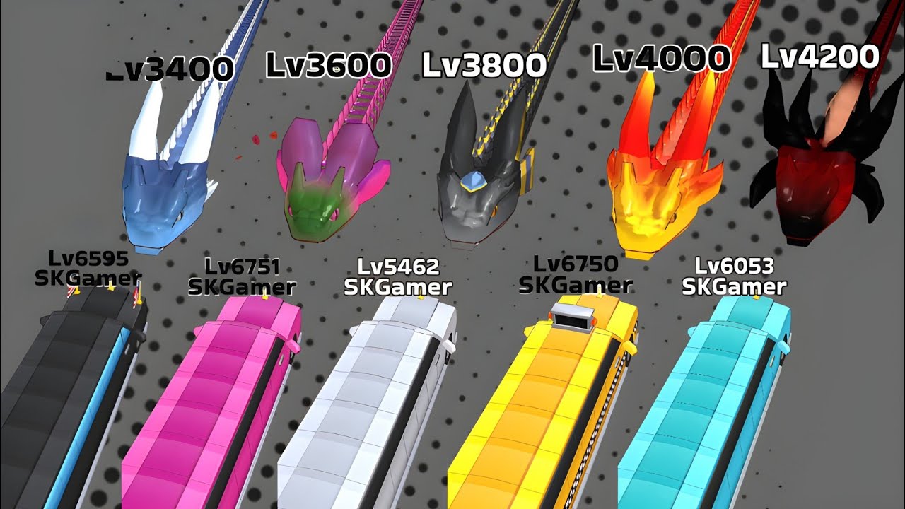 Snake Clash! From Level 3400 To Level 4200 