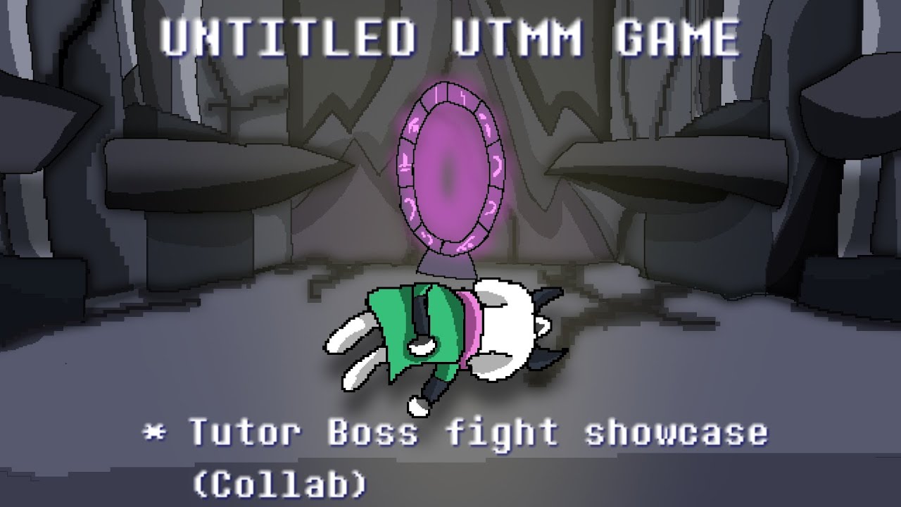 Tutor Boss fight showcase | Untitled UTMM Game (Roblox)