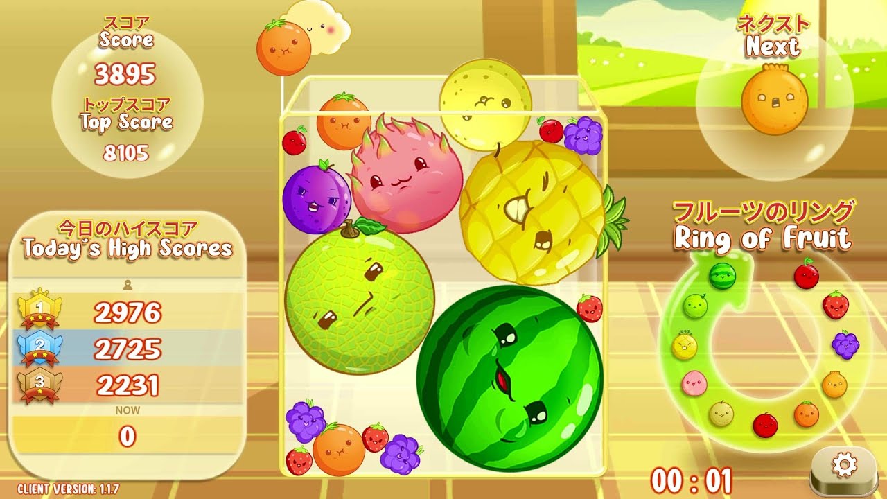 Suika Game - The Whole Process Of Making Watermelon 【スイカゲーム】 #20