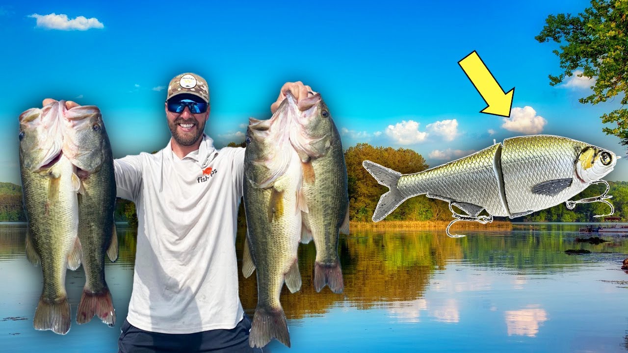We cracked SECRET CODE for Lake Guntersville HOGS!!! (Big Glide Baits)