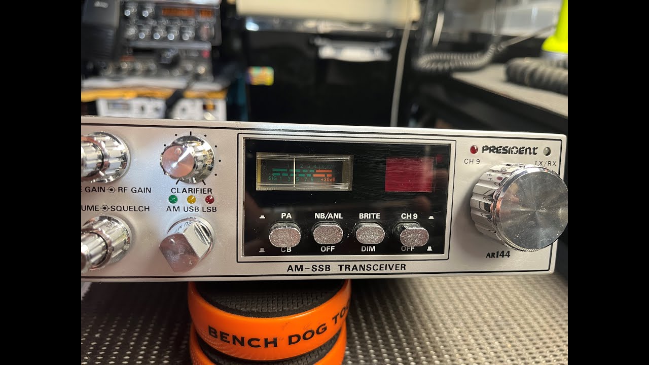 Unsticking a CB Radio meter