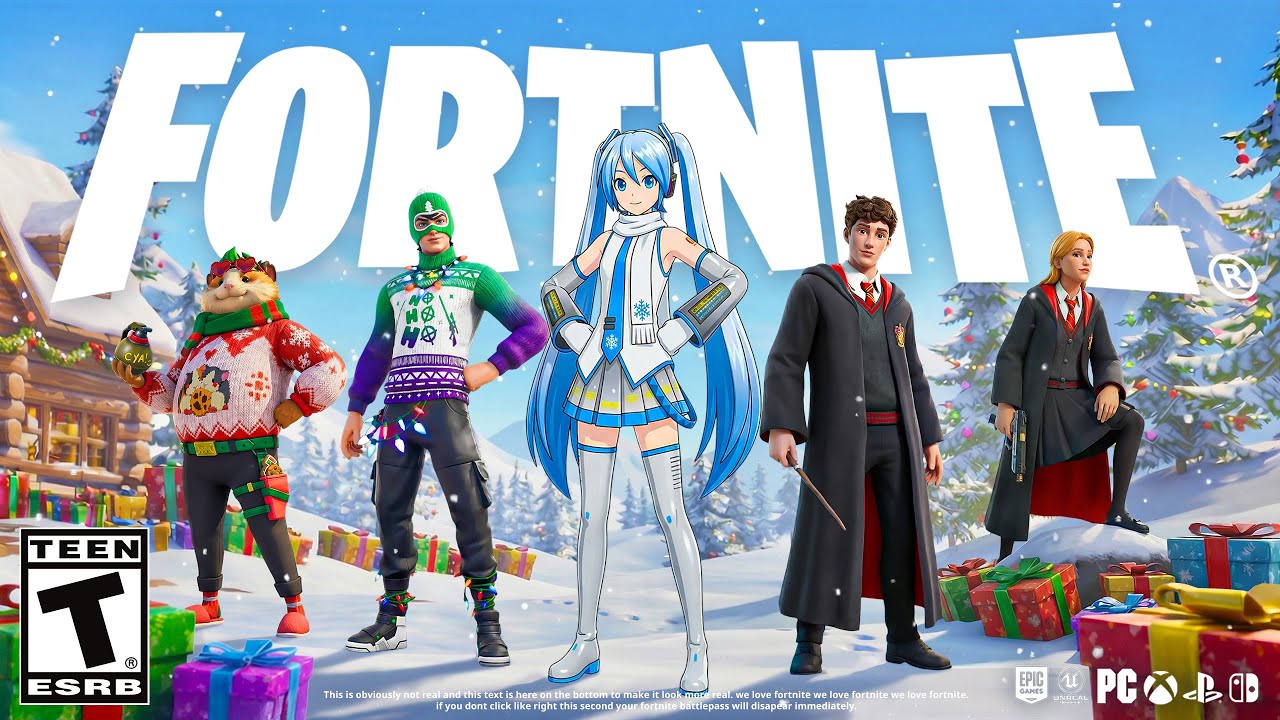 Fortnite WINTERFEST IS HERE!