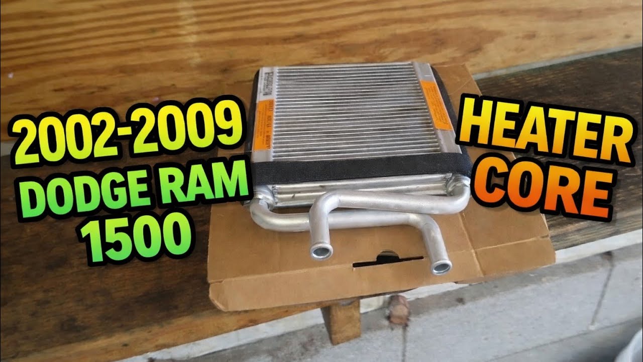 How to replace 2002-2009 dodge ram 1500 heater core detailed
