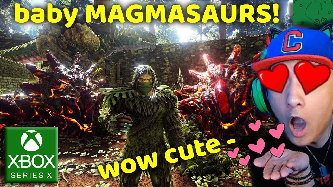Baby Magmasaurs 🔥 Cute but Deadly ~ ARK: Survival Evolved S6 Ep31