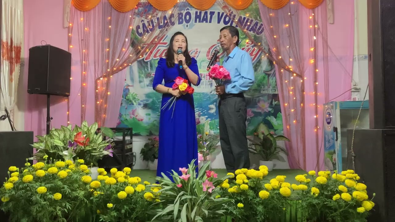 Hoài Dũng & hương thủy trình bày ca khúc chim sáo Trà Vinh 