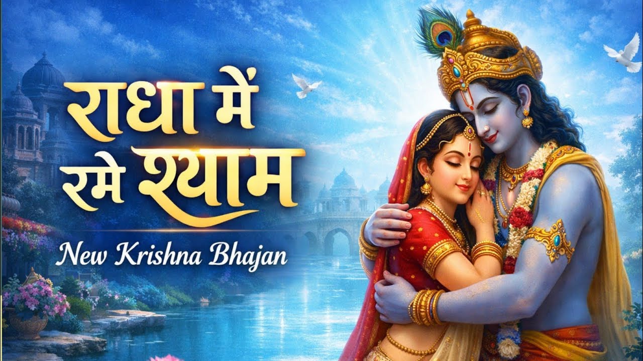 🦚  राधा में रमे श्याम | krishna bhajan | new bhajan | Radhe Krishna Bhajan #krishnabhajan #bhajan 
