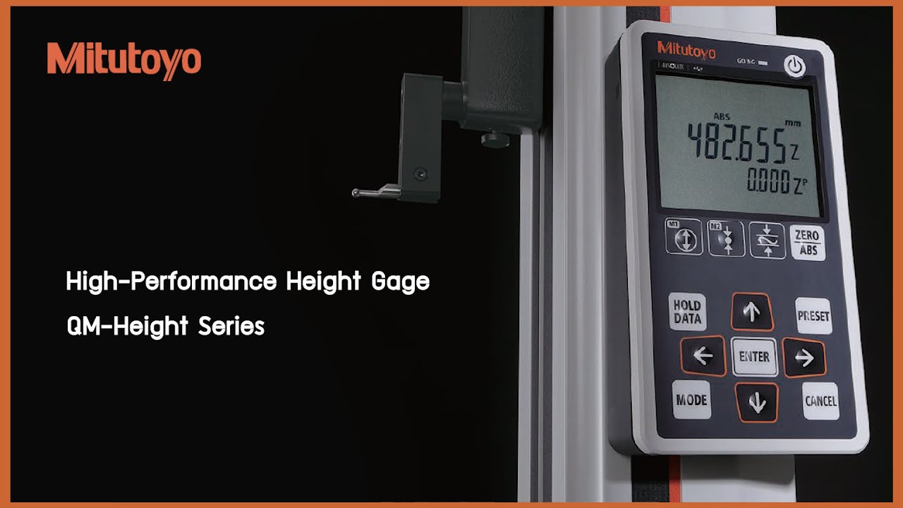 MITUTOYO - QM Height The High Performance 1D Height Gauge | JSR GROUP