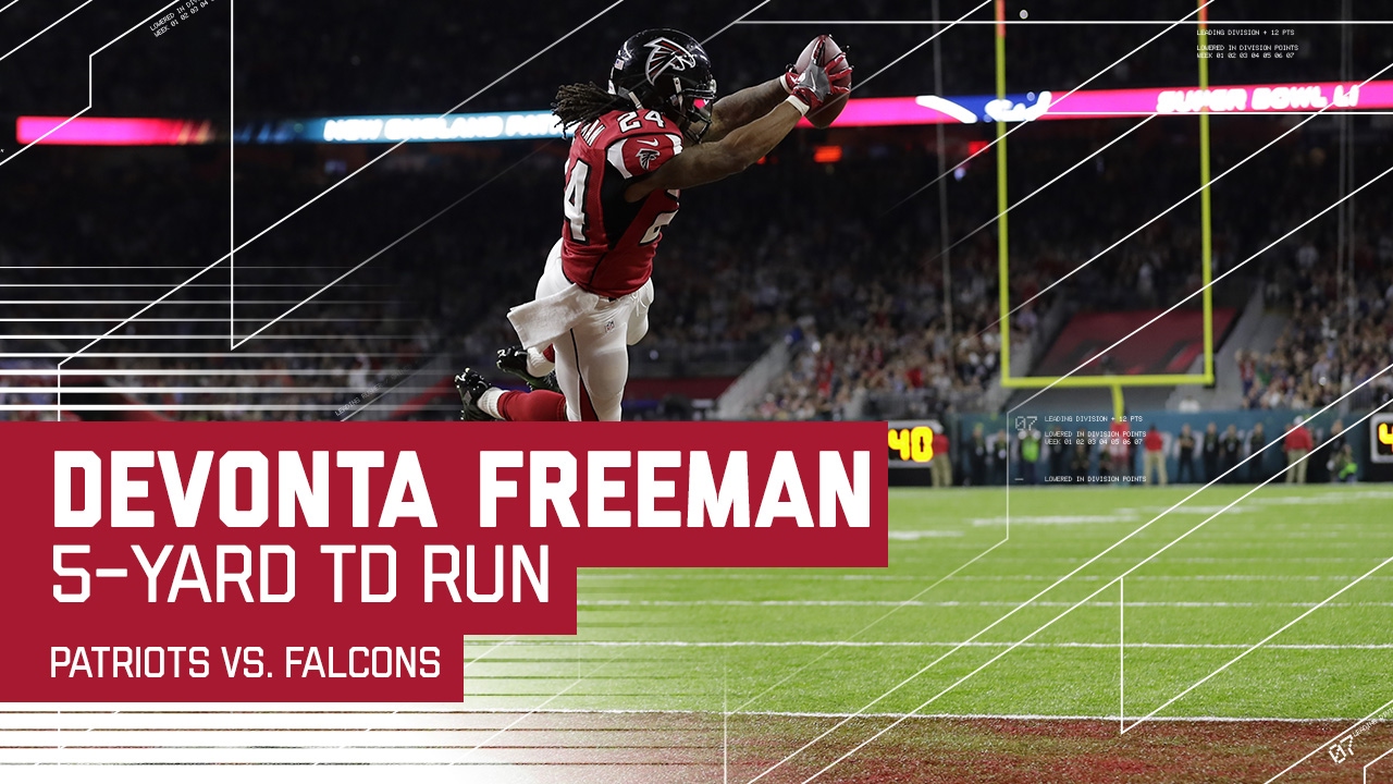 Devonta Freeman Runs in the TD! | Patriots vs. Falcons | Super Bowl LI Highlights
