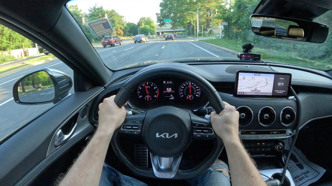 2022 Kia Stinger GT1 AWD - POV Test Drive