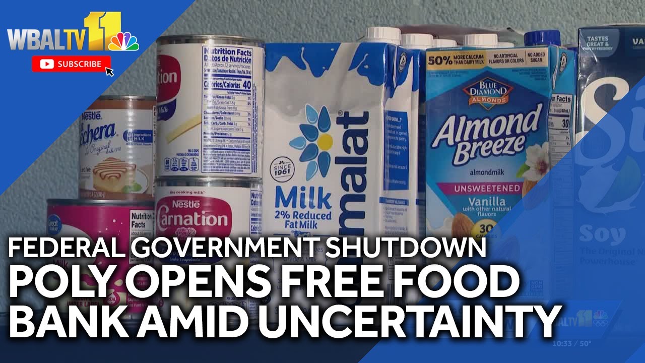 Poly opens free food pantry amid uncertainty of SNAP benefits