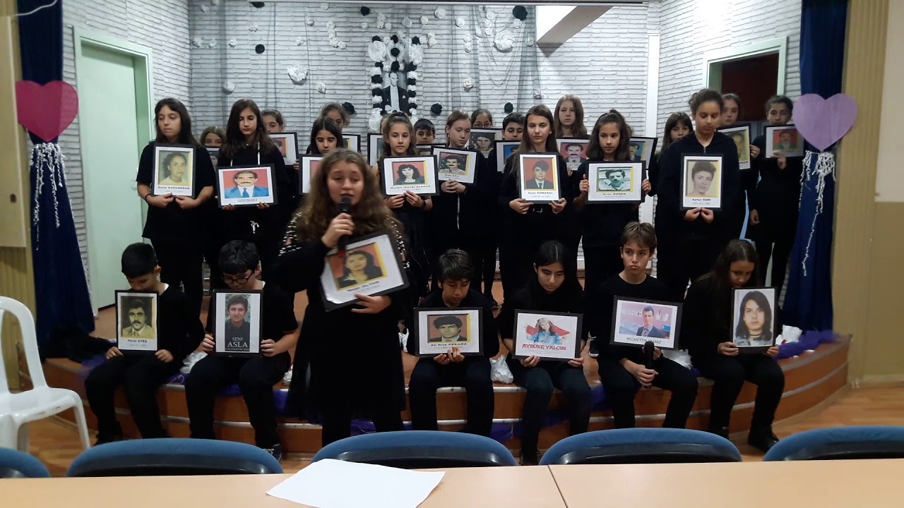 24 Kasım Şehit Öğretmenler Orotoryosu