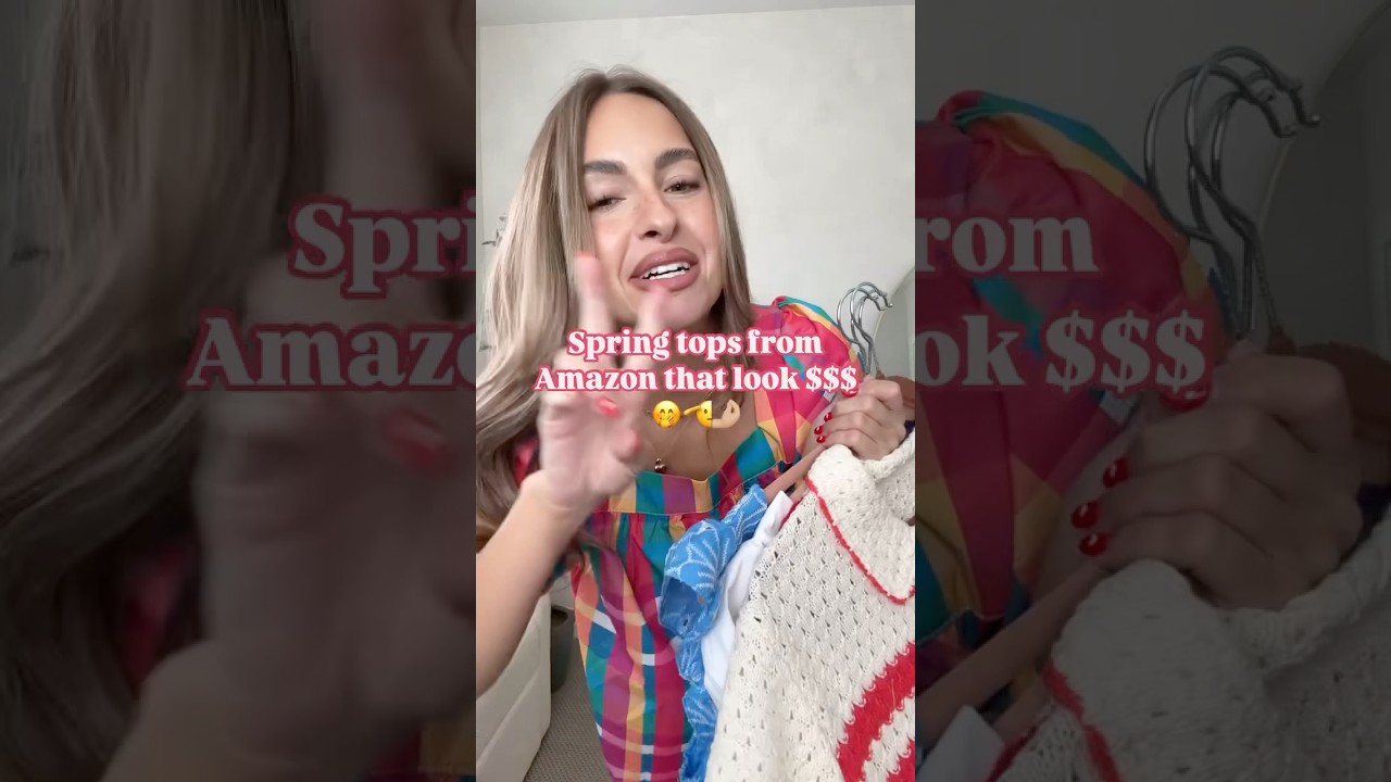 Amazon Spring Look for Less Tops 🤭🫡🤌🏼