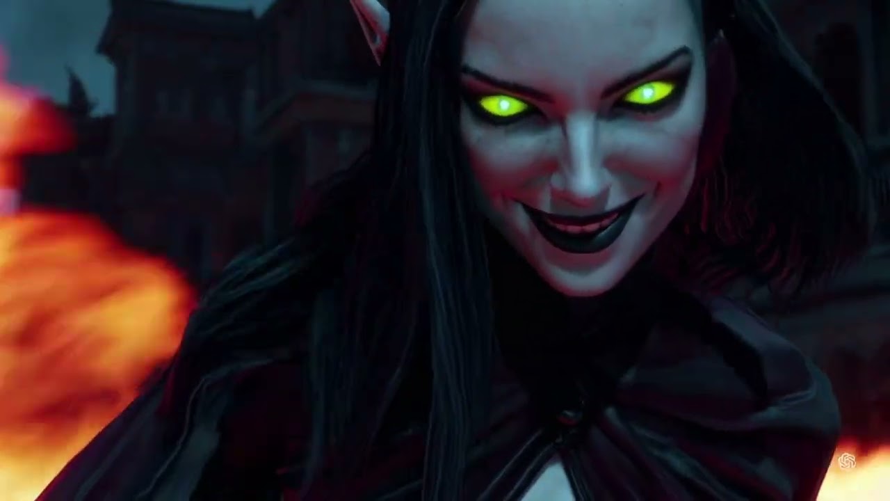 Laugh While They Burn 🔥 Epic Villain Anthem | Dark Elf Warlock Cinematic Track