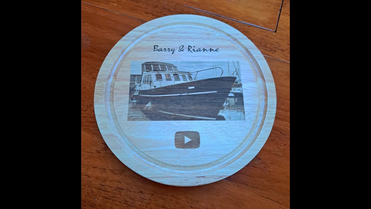 De boot heeft de naam gekregen & even varen!