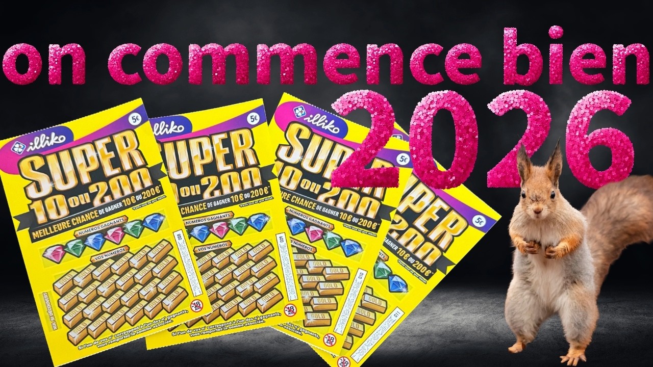 🍀 SUPER SESSIONS pour débuter 2026 4 super 10 ou 200 🍀#fdj