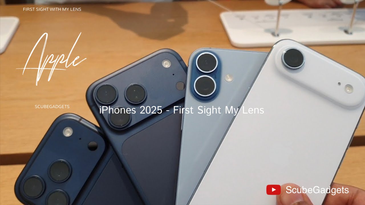 iPhone 17, Pro, Max, Air - First Sight With My Lens