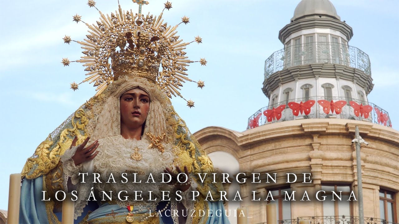 [4K] TRASLADO DE LA VIRGEN DE LOS ÁNGELES PARA LA MAGNA - ALMERÍA 2022