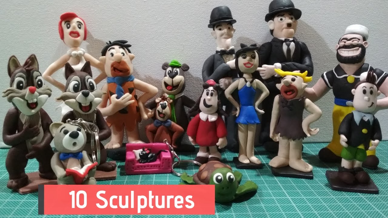 Trailer | 10 Sculptures from Polymer Clay | Clay art - Vicky25Crafts