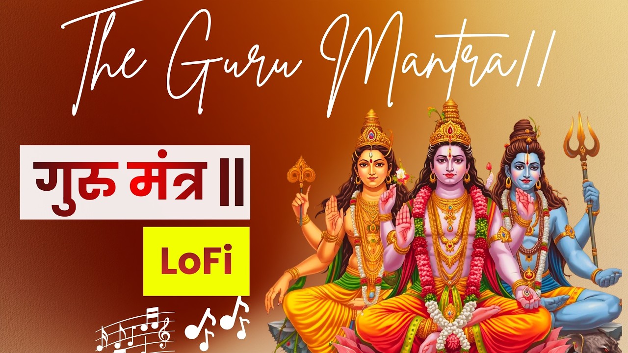 Lo-Fi Kirtan | गुरुर्ब्रह्मा गुरुर्विष्णुः गुरुर्देवो महेश्वरः | The Guru Mantra Recitation #kirtan