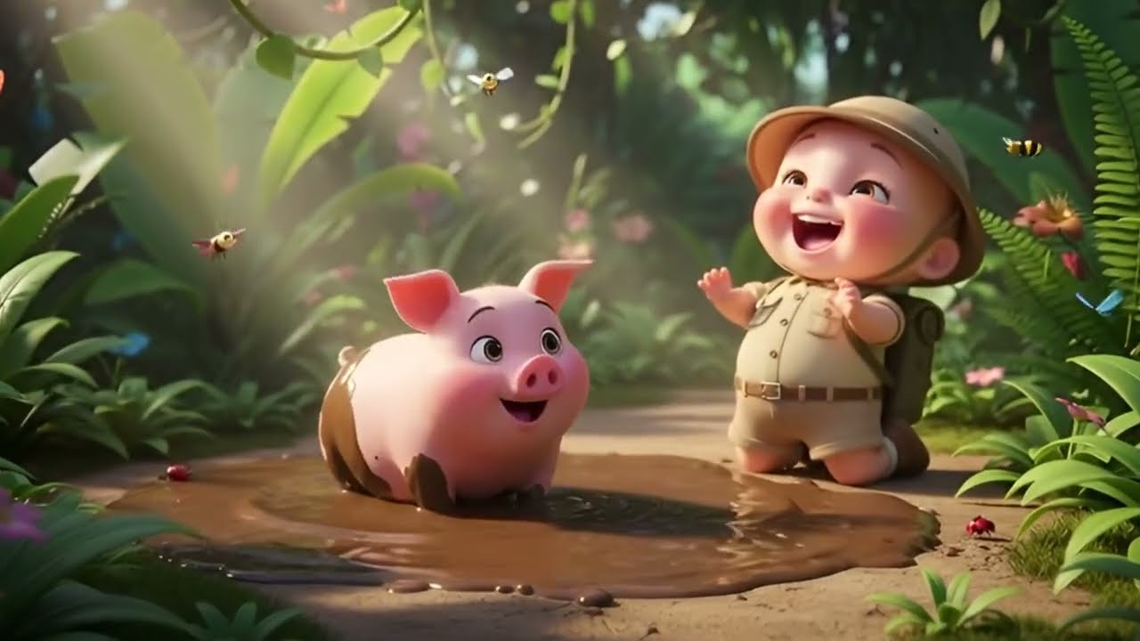 Canción del Bebé Va al Zoológico 🦁🐘 | Canciones infantiles de animales y diversión | Baby Song
