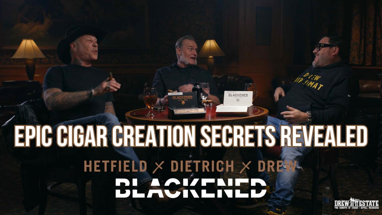 Epic Cigar Creation Secrets Revealed (Metallica x Blackened x Drew Estate)